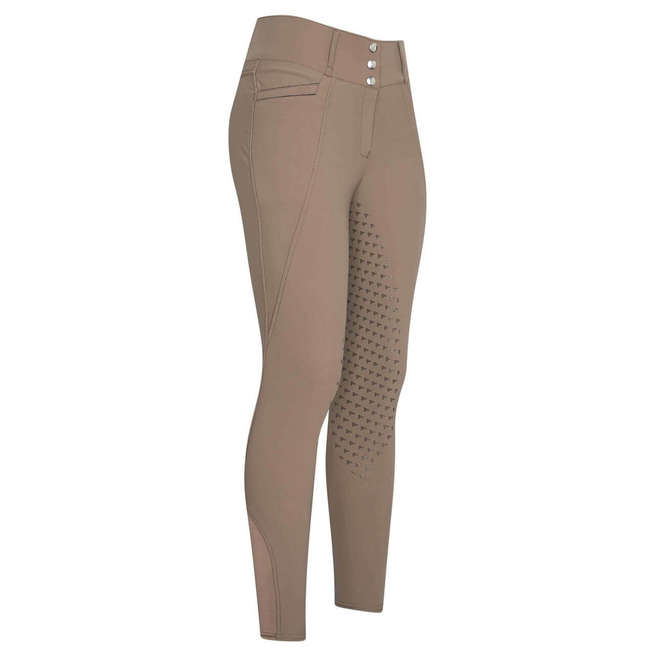 Pantaloni Da Equitazione HKM Basic Italy Per Donna - Con Silicone Full Grip, Traspiranti, Lavabili (Taglie 17-48)