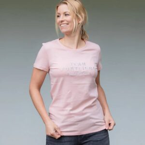 Ponyliebe Shirt Damen Rosa Kurzarmshirt