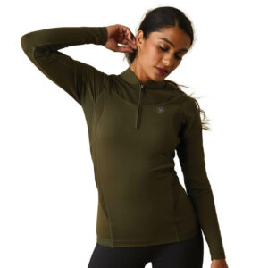 Ariat Baselayer Damen Ascent 1/4 Zip FS 2023 Funktionsshirt