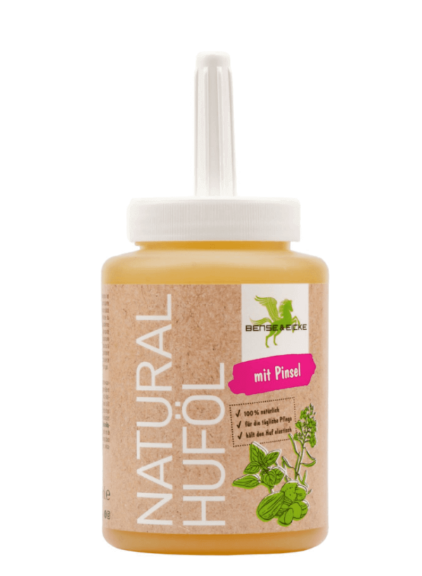 Bense & Eicke Huföl Natural mit Pinsel Hufpflege