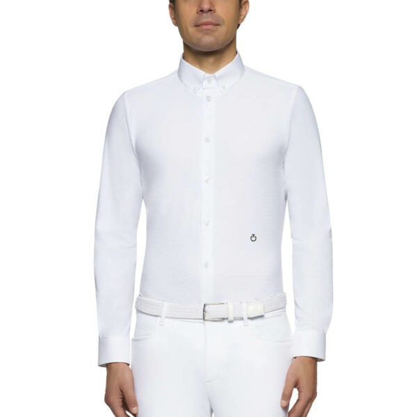 Cavalleria Toscana Turniershirt Herren Guibert Shirt L/S Classic Langarm