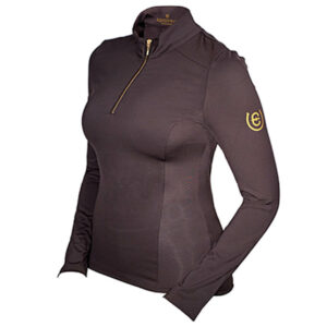 Equestrian Stockholm  Baselayer Damen Vision Top Golden Brown FS 2022