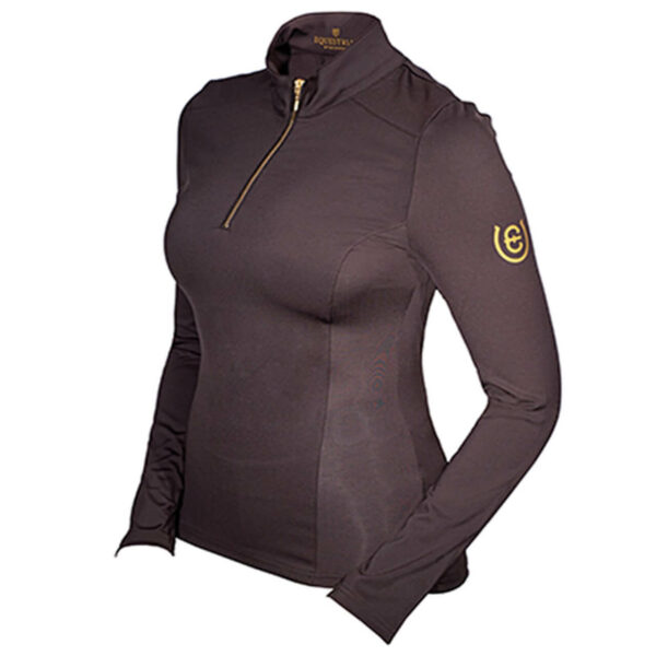 Equestrian Stockholm  Baselayer Damen Vision Top Golden Brown FS 2022