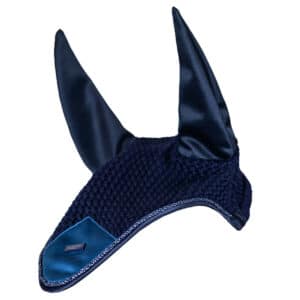 Equestrian Stockholm  Fliegenmütze Padded Blue Meadow FS 2023 Fliegenhaube Fliegenohren