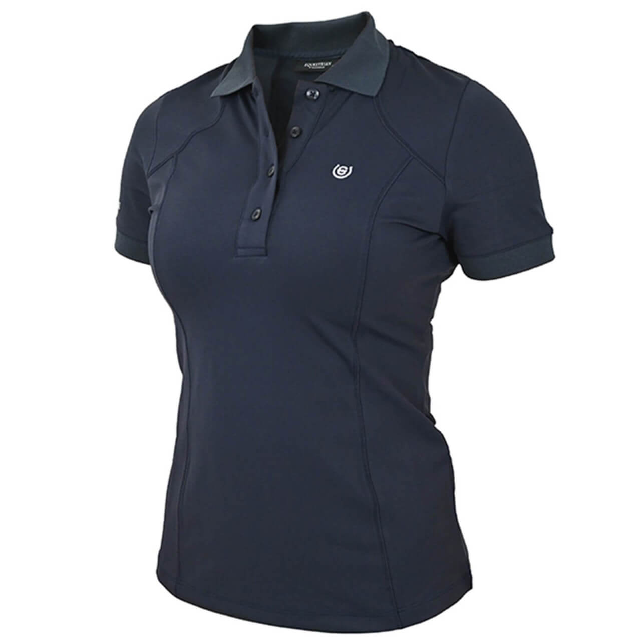 Equestrian Stockholm  Poloshirt Damen Clean Navy