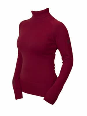 Equestrian Stockholm  Pullover Bordeaux HW 2022 Rollkragenpullover