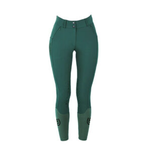 Equestrian Stockholm  Reithose Knie-Grip Jump Elite Sycamore Green Kniebesatz Damenreithose