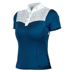 Equestrian Stockholm  Turniershirt Damen Crystal Champion Blue Meadow FS 2023 Damenturniershirt