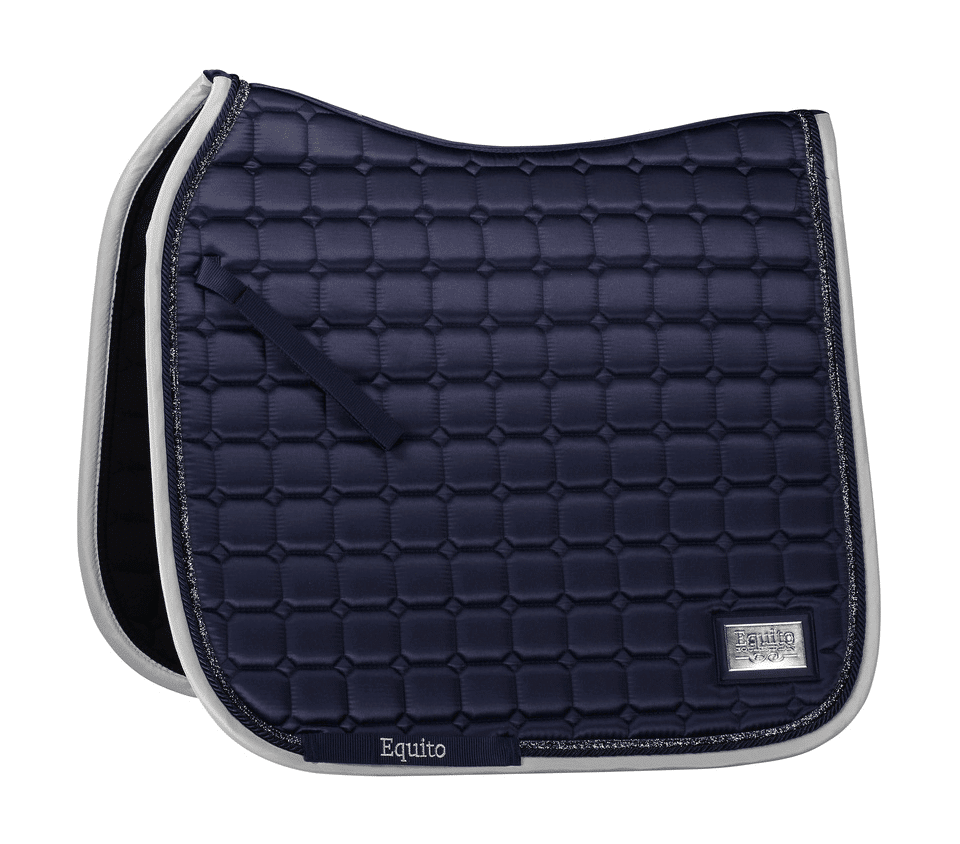 Equito Dressurschabracke Navy Shimmer