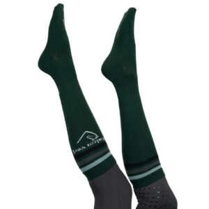 etalon vert Kniestrümpfe Zanetti Reitsocken