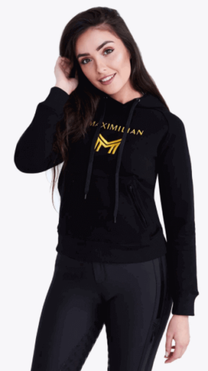 Maximilian Equestrian  Hoodie mit Emblem Damen Pullover