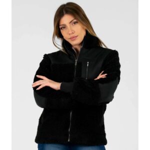 Maximilian Equestrian  Jacke Damen Sherpa Teddyjacke