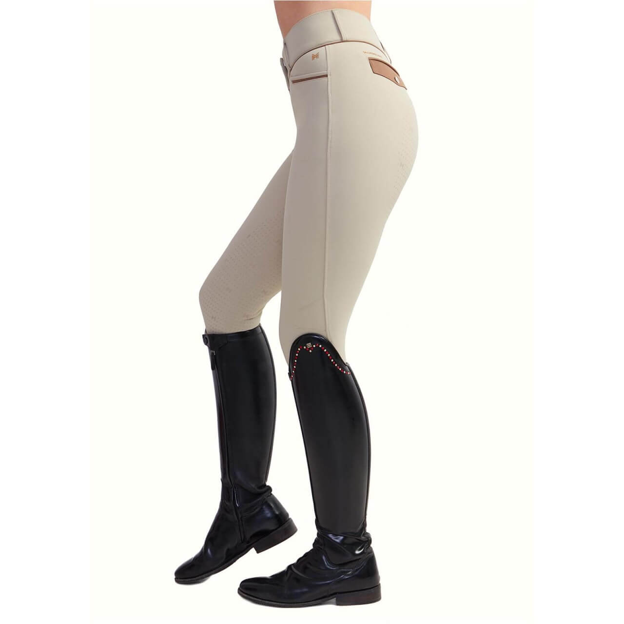 Maximilian Equestrian  Reithose Damen Full Grip New Era Breeches Reitleggins Vollbesatz Damenreithose