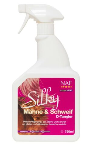 NAF Mähnenspray It is So Silky Mane & Tail Glanzspray Schweifspray