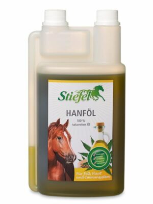 Stiefel Hanföl Ergänzungsfuttermittel für Pferde
