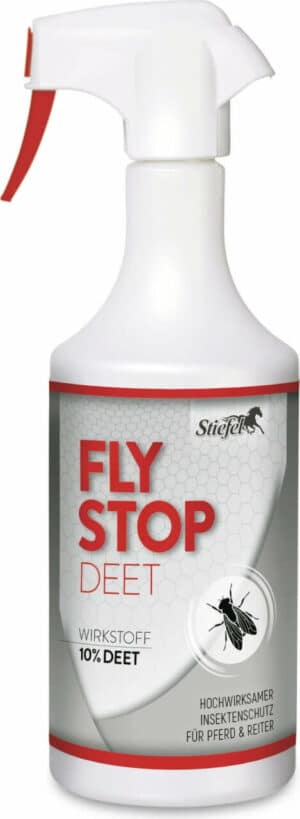 Stiefel Insektenspray FlyStop Deet Insektenschutz Fliegenspray