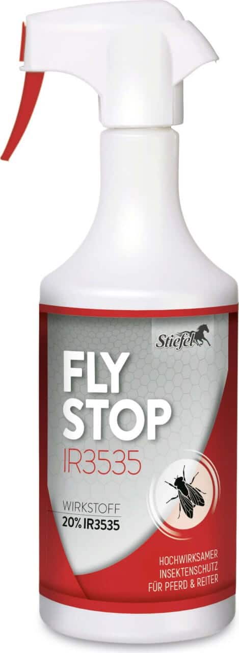 Stiefel Insektenspray Pferd FlyStop IR3535 Insektenschutz Fliegenspray