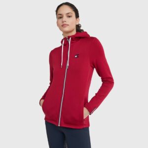 Tommy Hilfiger Equestrian Trainingsjacke Damen Unicolor FS 2022 Reißverschluss