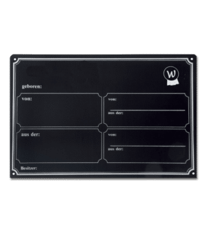 Waldhausen Boxenschild Metall