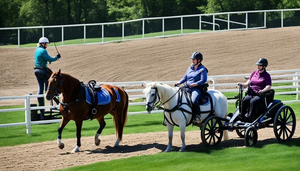 Barrierefreie Reitställe