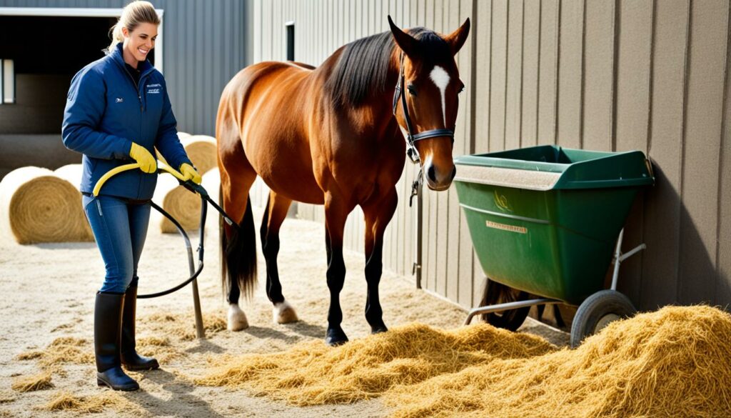 Stallhygiene Pferde